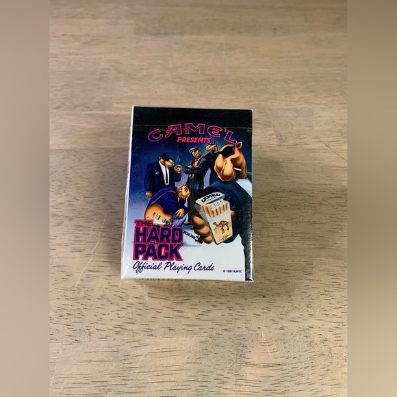 1991 Camel Cigarettes Camel Joe The Hard Pack Official Playing Cards Sealed - Picture 2 of 8